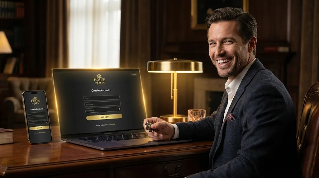 House of Jack registration — visual concept